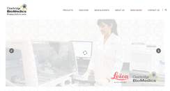 Desktop Screenshot of clearbridgebiomedics.com